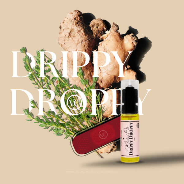 Vase Creation Drippy Droppy Organic Menstrual Oil Roller