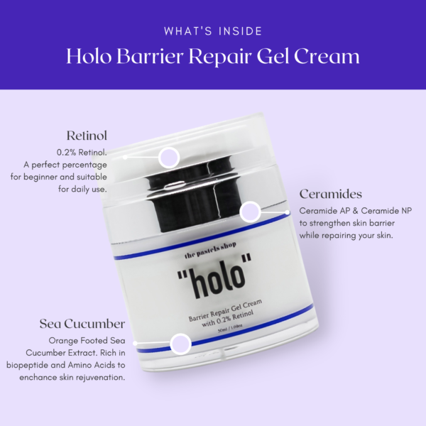 Holo Barrier Repair Gel Cream 0.2% Retinol