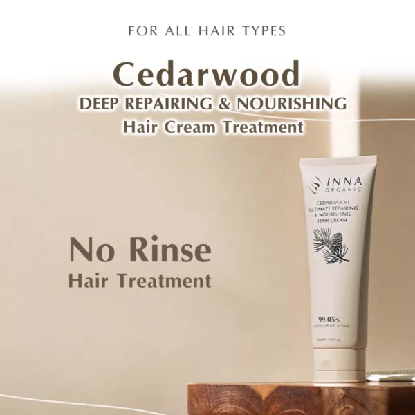 Inna Organic_Cedarwood Ultimate Repairing & Nourishing Hair Cream