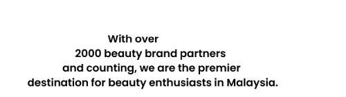 With over 200 beauty brands partners and counting