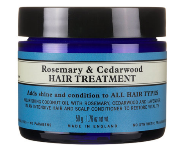 Neal's Yard Rosemary & Cedarwood hair treatment