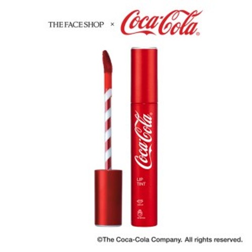 The Face Shop Coca-Cola Lip Tint 05 Coke Red