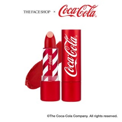 The Face Shop Coca-Cola Lipstick 04 Coke Red