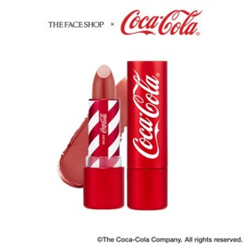 The Face Shop Coca-Cola Lipstick 05 Vintage Red