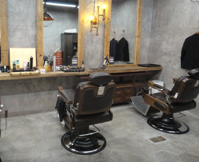 barber section