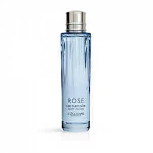 L'occitane rose water blue bottle