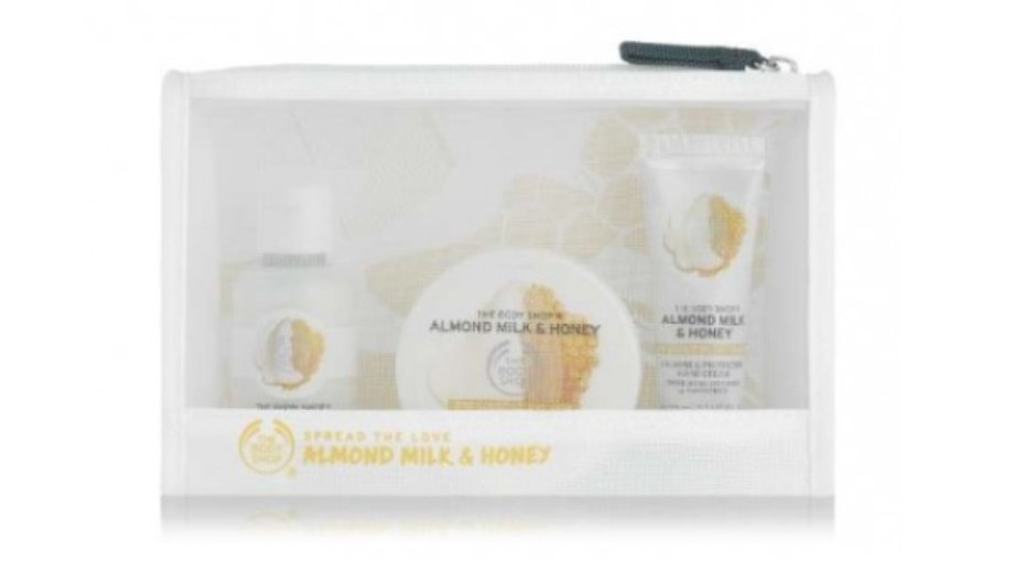 Almond Milk & Honey Beauty Bag