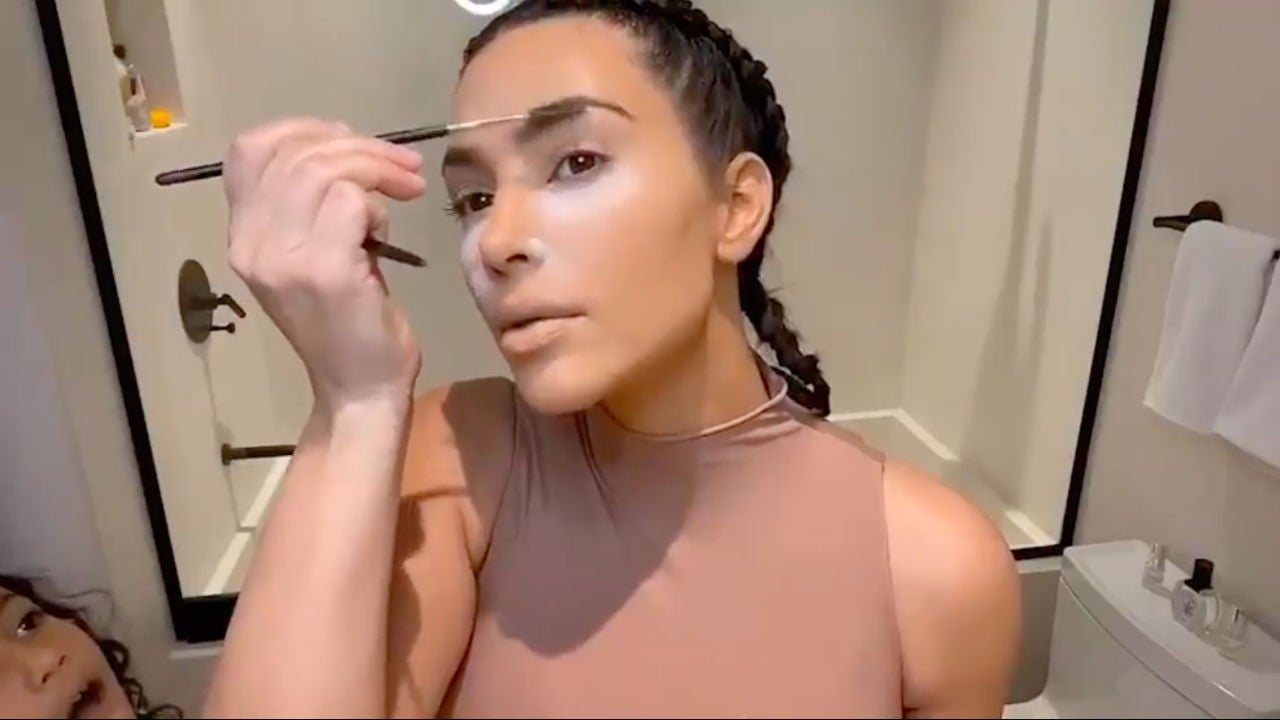 kim kardashian at-home makeup