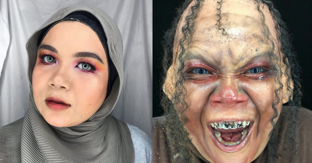 Faara Iska Spills About Her Winning Halloween Creative Makeup Look