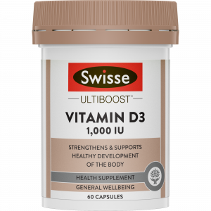 Swisse Vitamin D3 1,000 IU