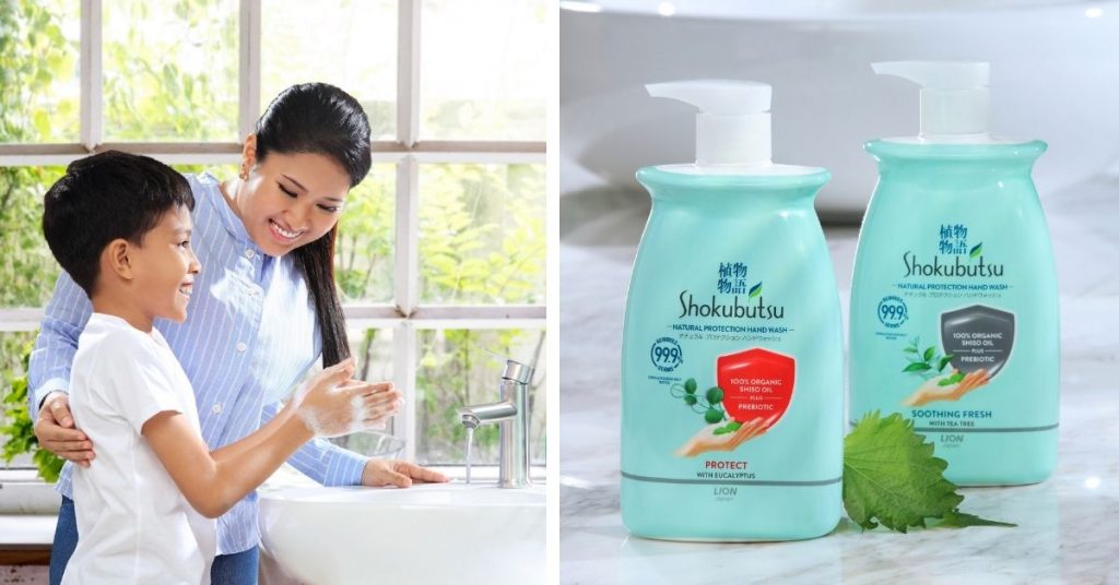 Shokubutsu Natural Protection Hand Wash Helps Protect Your Skin From Germs & Balances Skin's Microbiome!